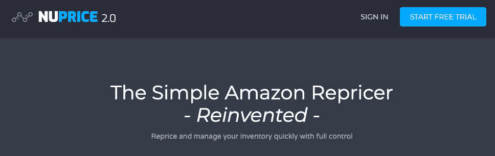 NuPrice 2.0 Amazon Repricer